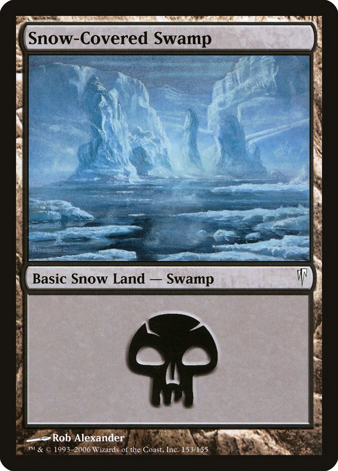 Snow-Covered Swamp [Coldsnap] | Game Grid - Logan