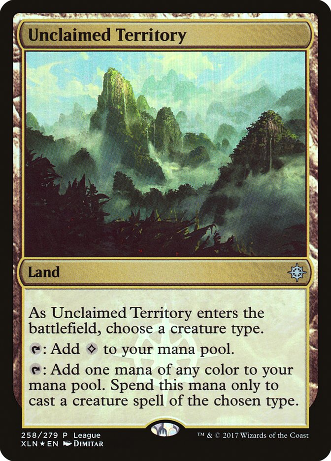Unclaimed Territory (League) [Ixalan Promos] | Game Grid - Logan