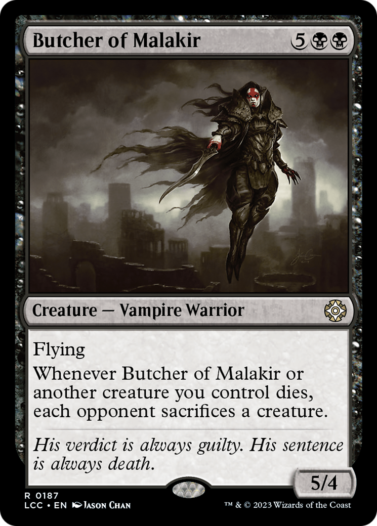 Butcher of Malakir [The Lost Caverns of Ixalan Commander] | Game Grid - Logan