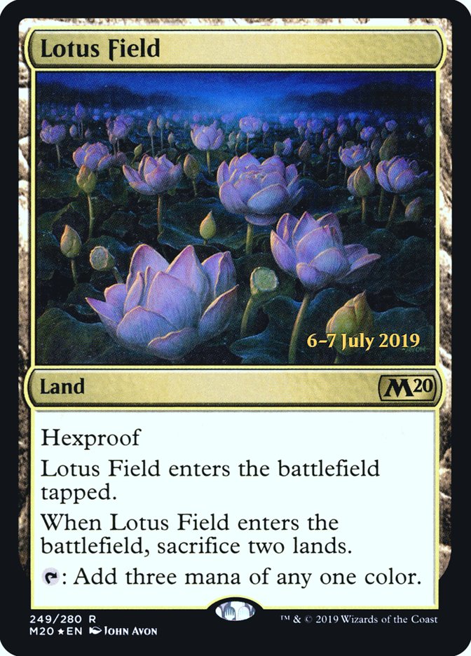Lotus Field [Core Set 2020 Prerelease Promos] | Game Grid - Logan