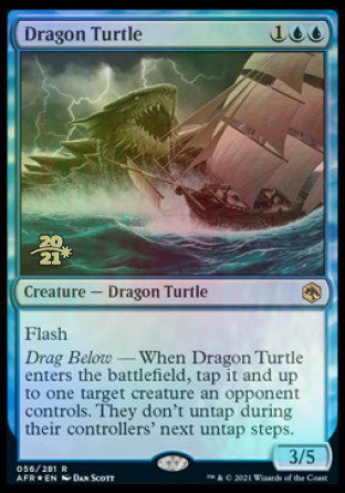 Dragon Turtle [Dungeons & Dragons: Adventures in the Forgotten Realms Prerelease Promos] | Game Grid - Logan