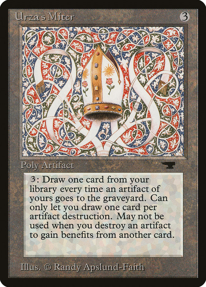 Urza's Miter [Antiquities] | Game Grid - Logan