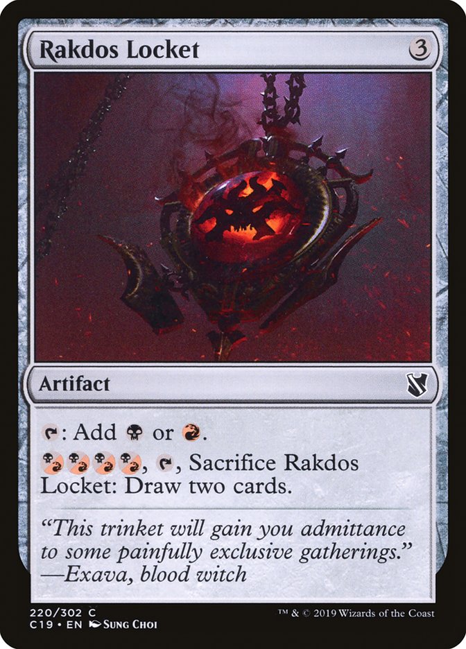 Rakdos Locket [Commander 2019] | Game Grid - Logan