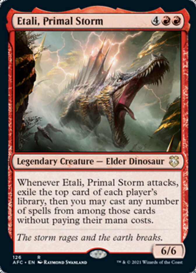 Etali, Primal Storm [Dungeons & Dragons: Adventures in the Forgotten Realms Commander] | Game Grid - Logan