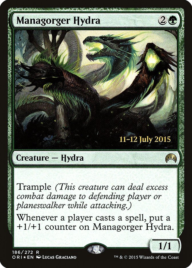 Managorger Hydra [Magic Origins Prerelease Promos] | Game Grid - Logan
