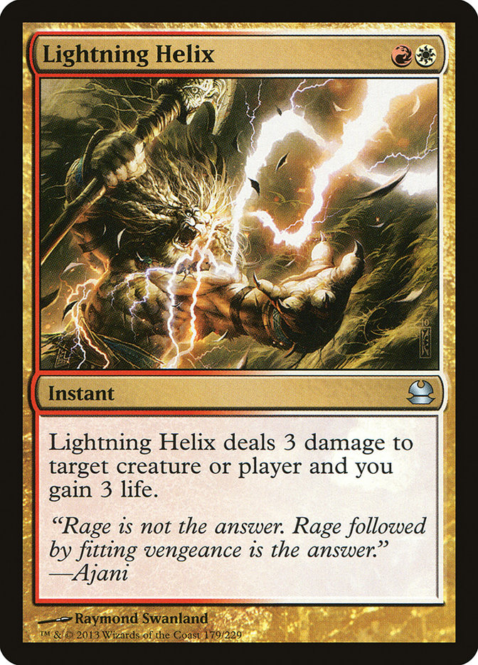 Lightning Helix [Modern Masters] | Game Grid - Logan