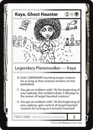 Kaya, Ghost Haunter (2021 Edition) [Mystery Booster Playtest Cards] | Game Grid - Logan