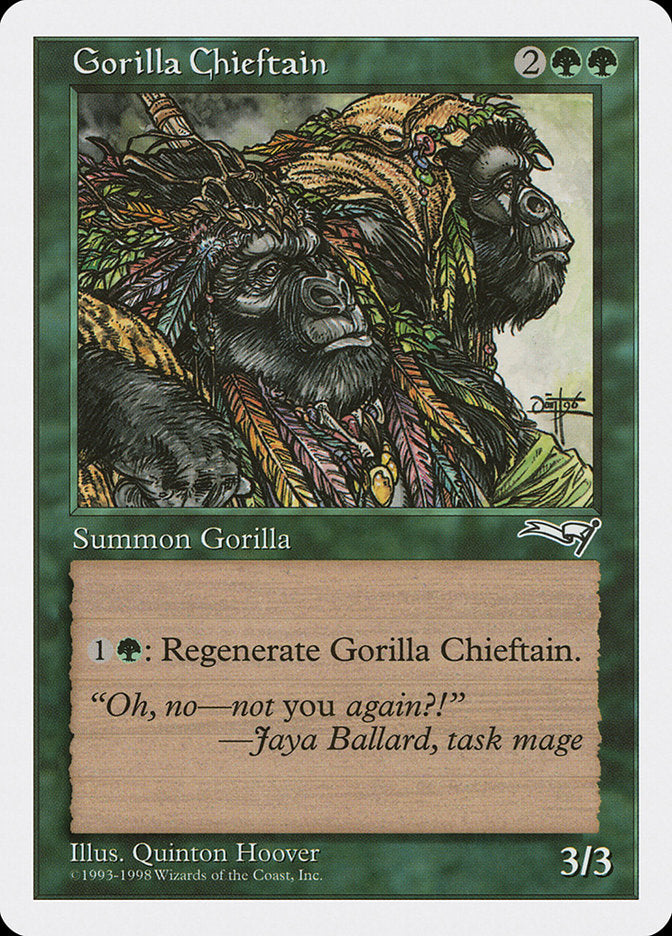 Gorilla Chieftain [Anthologies] | Game Grid - Logan