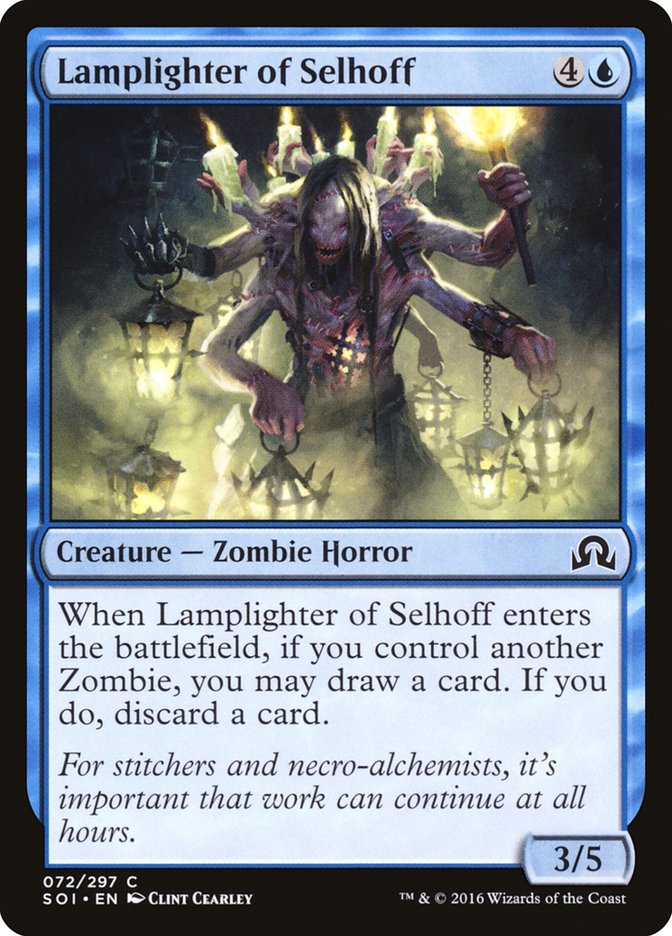 Lamplighter of Selhoff [Shadows over Innistrad] | Game Grid - Logan