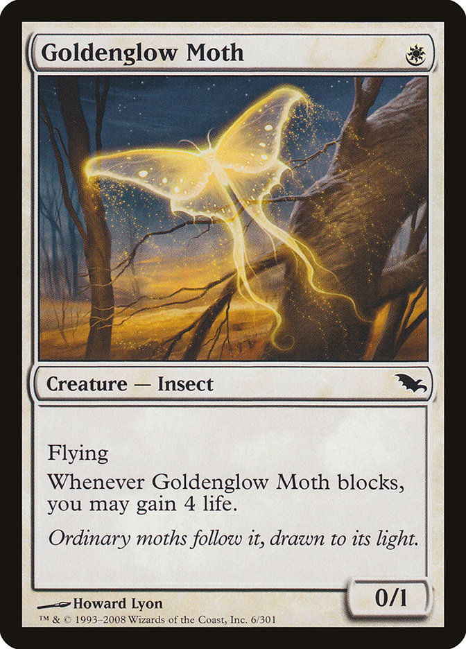 Goldenglow Moth [Shadowmoor] | Game Grid - Logan