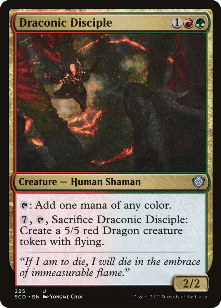 Draconic Disciple [Starter Commander Decks] | Game Grid - Logan