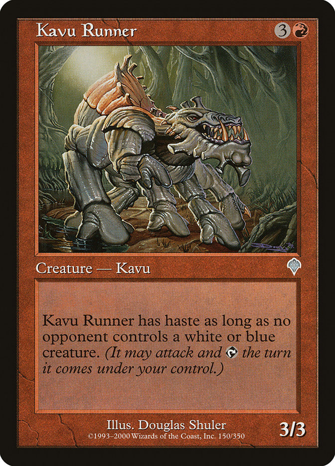 Kavu Runner [Invasion] | Game Grid - Logan