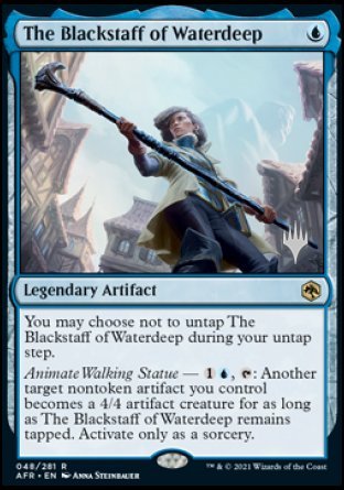 The Blackstaff of Waterdeep (Promo Pack) [Dungeons & Dragons: Adventures in the Forgotten Realms Promos] | Game Grid - Logan