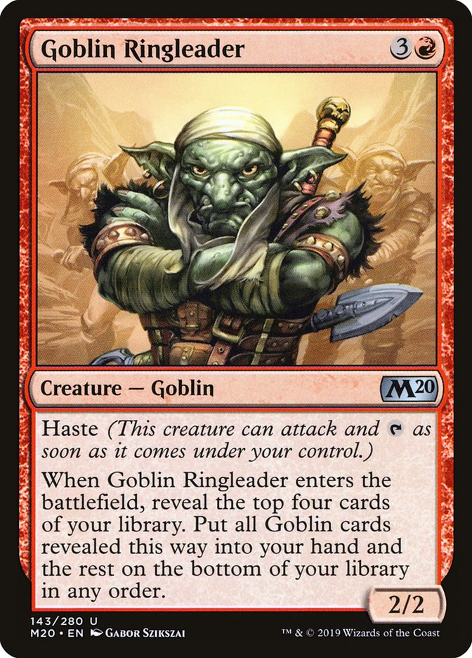 Goblin Ringleader [Core Set 2020] | Game Grid - Logan