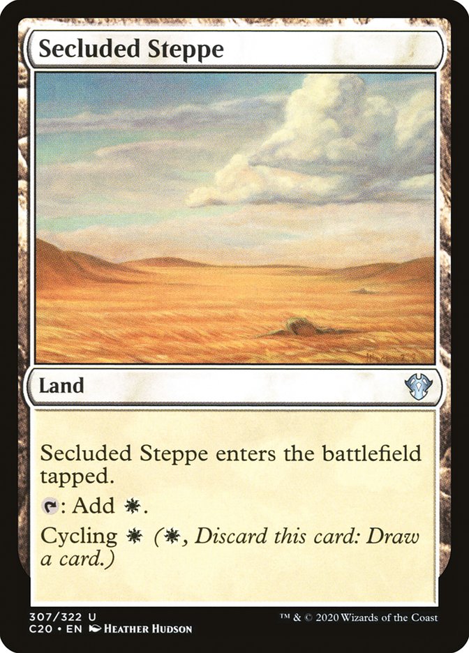 Secluded Steppe [Commander 2020] | Game Grid - Logan