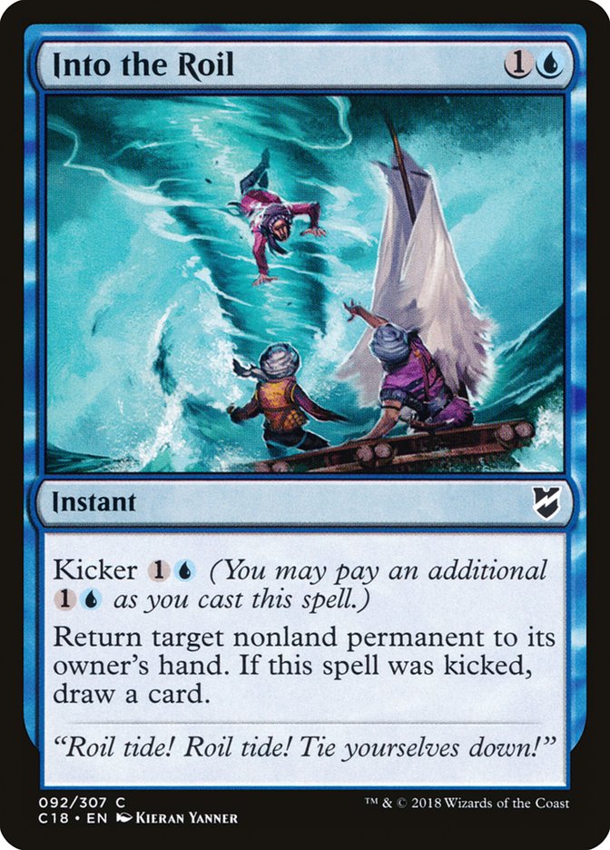 Into the Roil [Commander 2018] | Game Grid - Logan