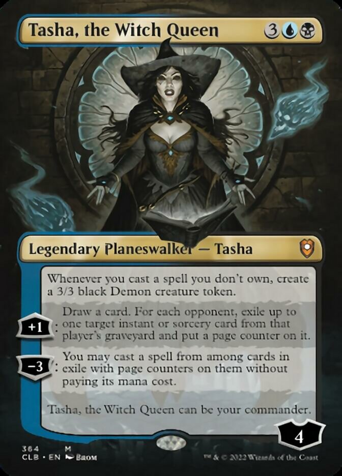 Tasha, the Witch Queen (Borderless) [Commander Legends: Battle for Baldur's Gate] | Game Grid - Logan