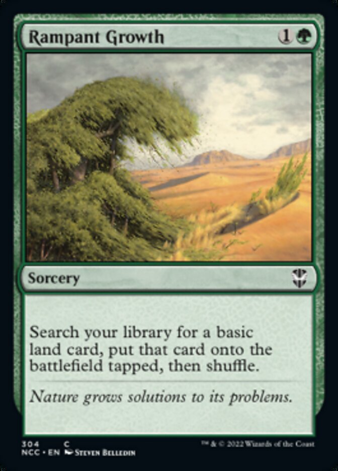 Rampant Growth [Streets of New Capenna Commander] | Game Grid - Logan