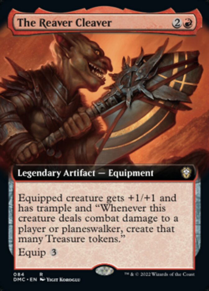 The Reaver Cleaver (Extended Art) [Dominaria United Commander] | Game Grid - Logan