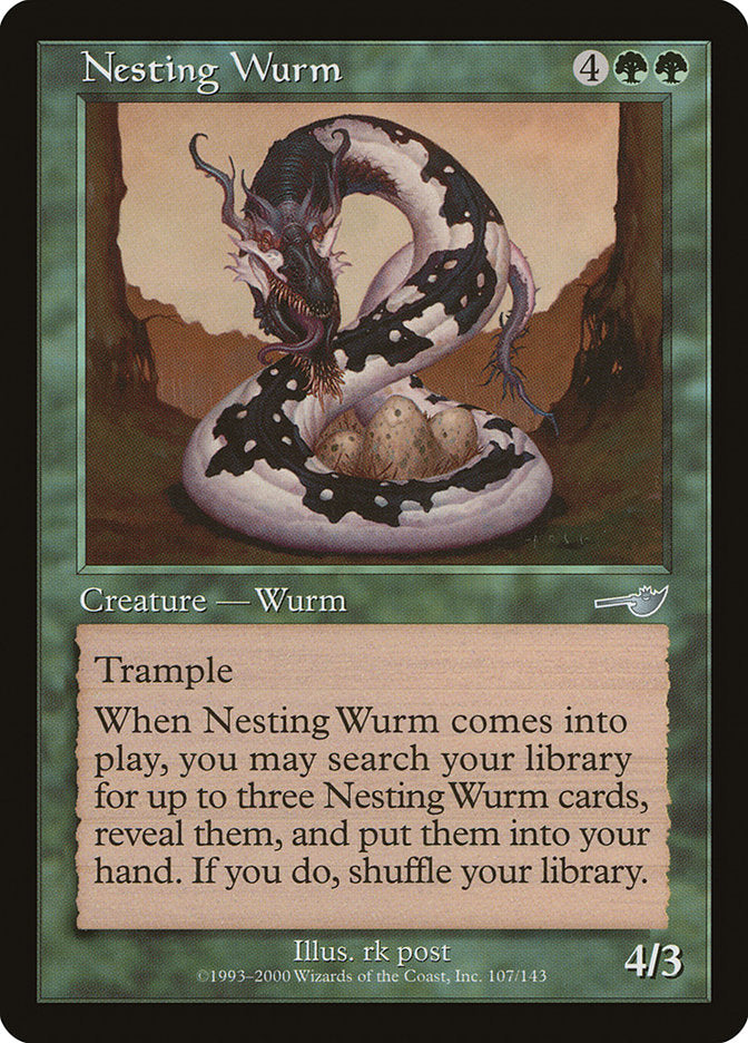 Nesting Wurm [Nemesis] | Game Grid - Logan