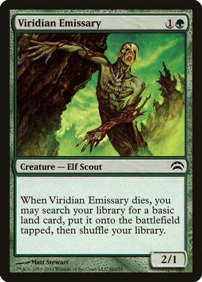 Viridian Emissary [Planechase 2012] | Game Grid - Logan