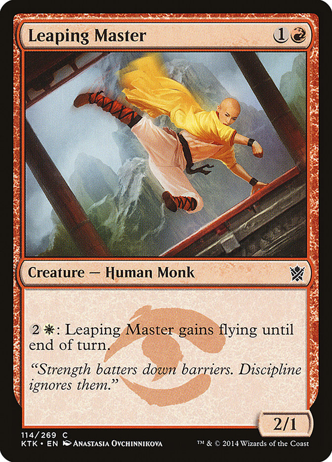 Leaping Master [Khans of Tarkir] | Game Grid - Logan