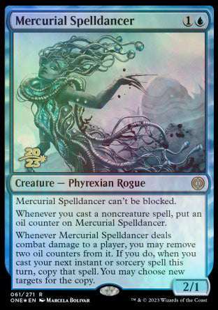 Mercurial Spelldancer [Phyrexia: All Will Be One Prerelease Promos] | Game Grid - Logan