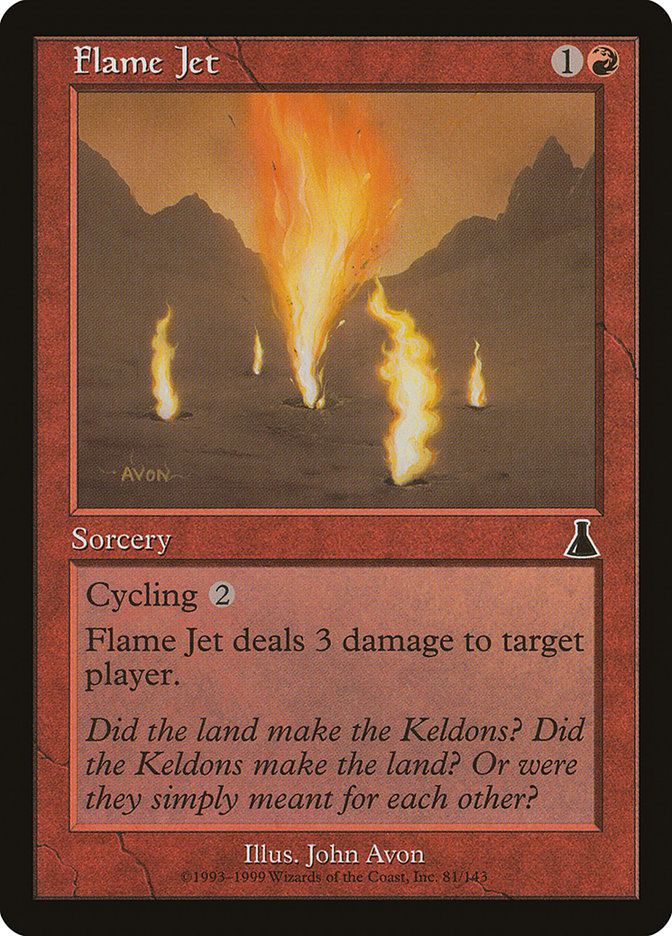Flame Jet [Urza's Destiny] | Game Grid - Logan