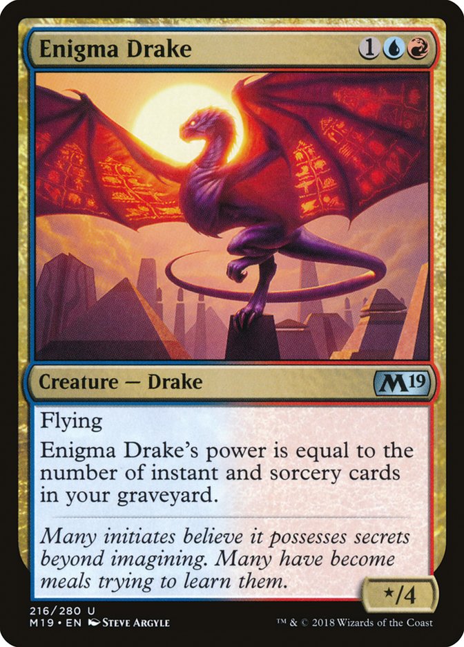 Enigma Drake [Core Set 2019] | Game Grid - Logan