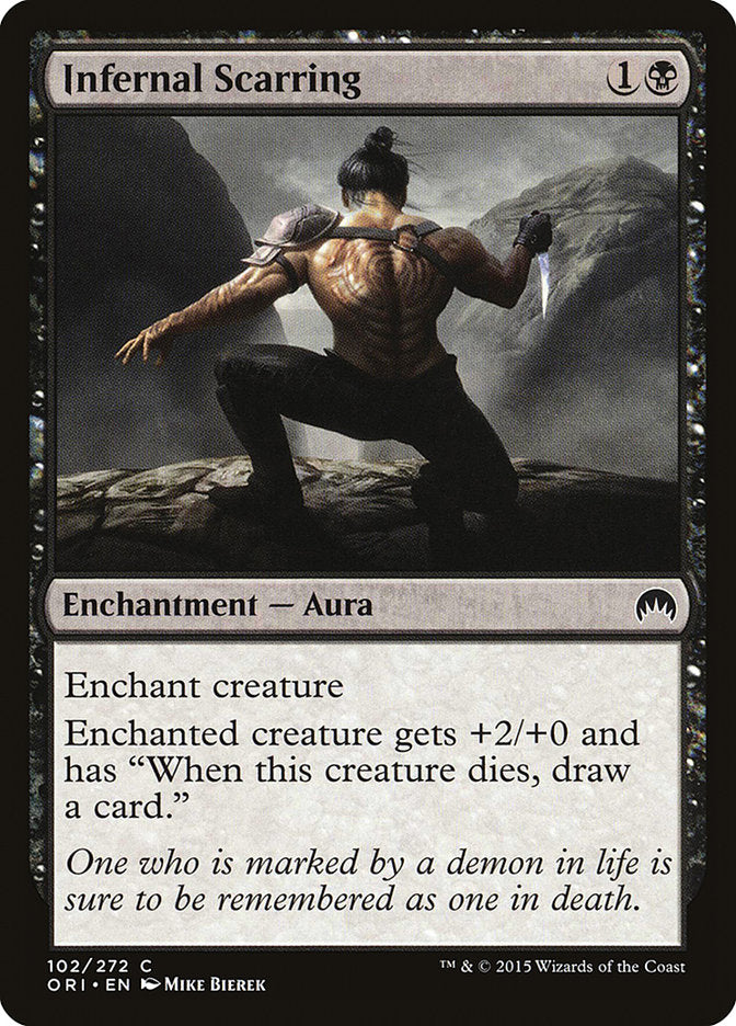 Infernal Scarring [Magic Origins] | Game Grid - Logan