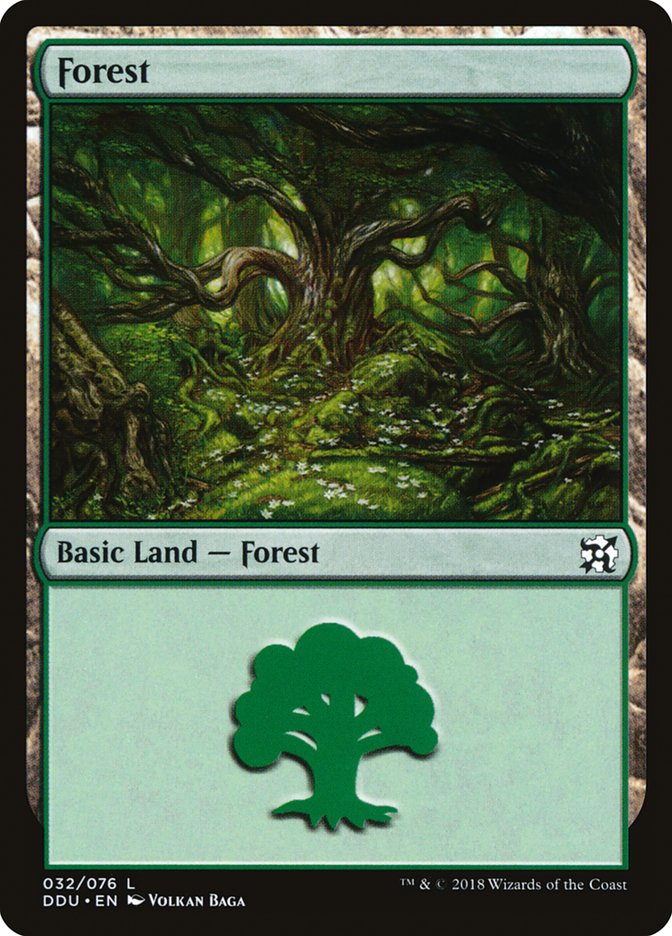 Forest (32) [Duel Decks: Elves vs. Inventors] | Game Grid - Logan