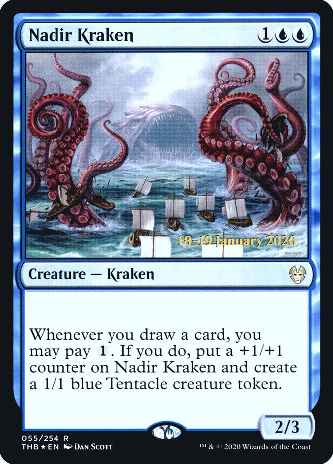 Nadir Kraken [Theros Beyond Death Prerelease Promos] | Game Grid - Logan