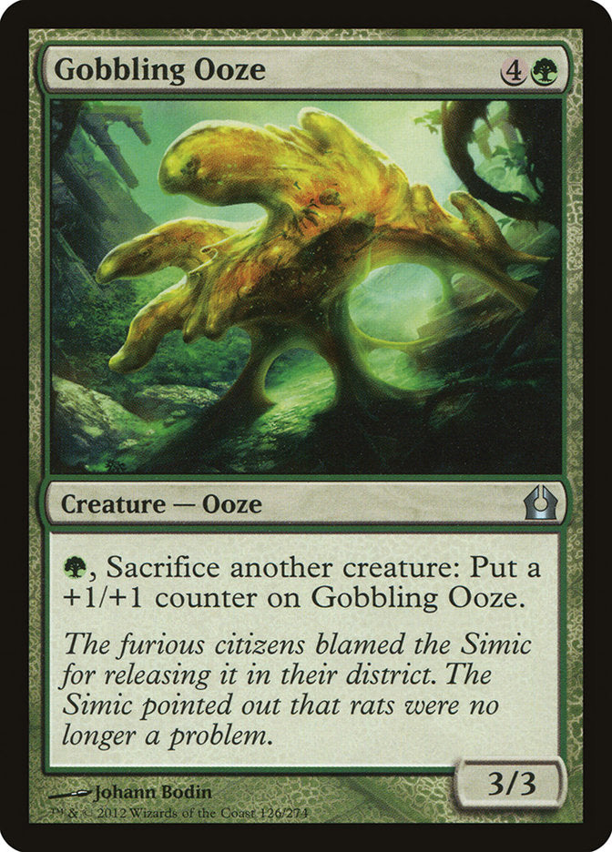 Gobbling Ooze [Return to Ravnica] | Game Grid - Logan