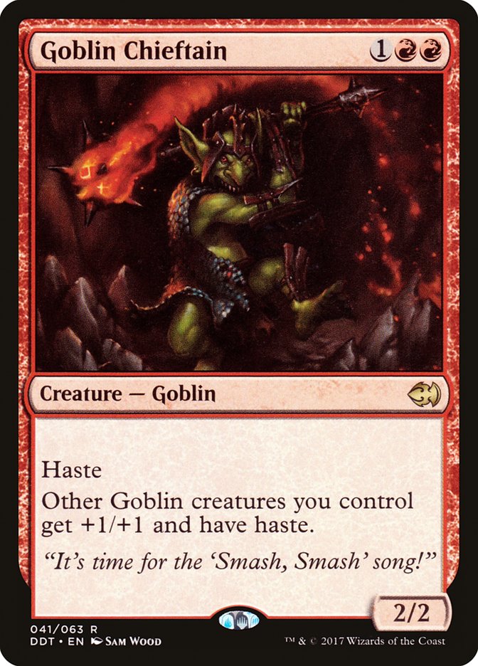 Goblin Chieftain [Duel Decks: Merfolk vs. Goblins] | Game Grid - Logan