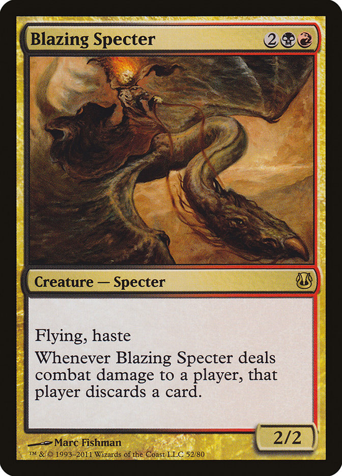 Blazing Specter [Duel Decks: Ajani vs. Nicol Bolas] | Game Grid - Logan