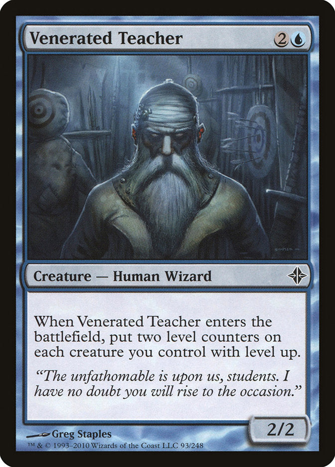 Venerated Teacher [Rise of the Eldrazi] | Game Grid - Logan