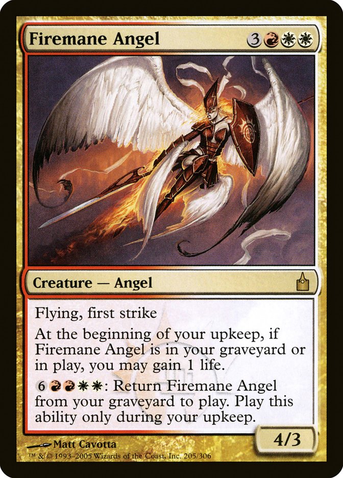 Firemane Angel [Ravnica: City of Guilds] | Game Grid - Logan