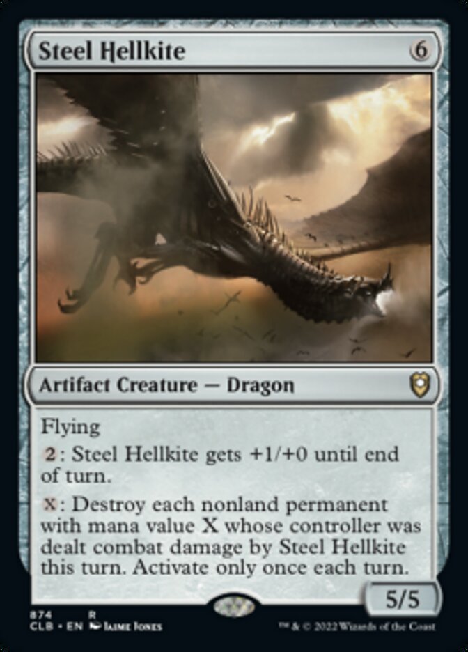Steel Hellkite [Commander Legends: Battle for Baldur's Gate] | Game Grid - Logan