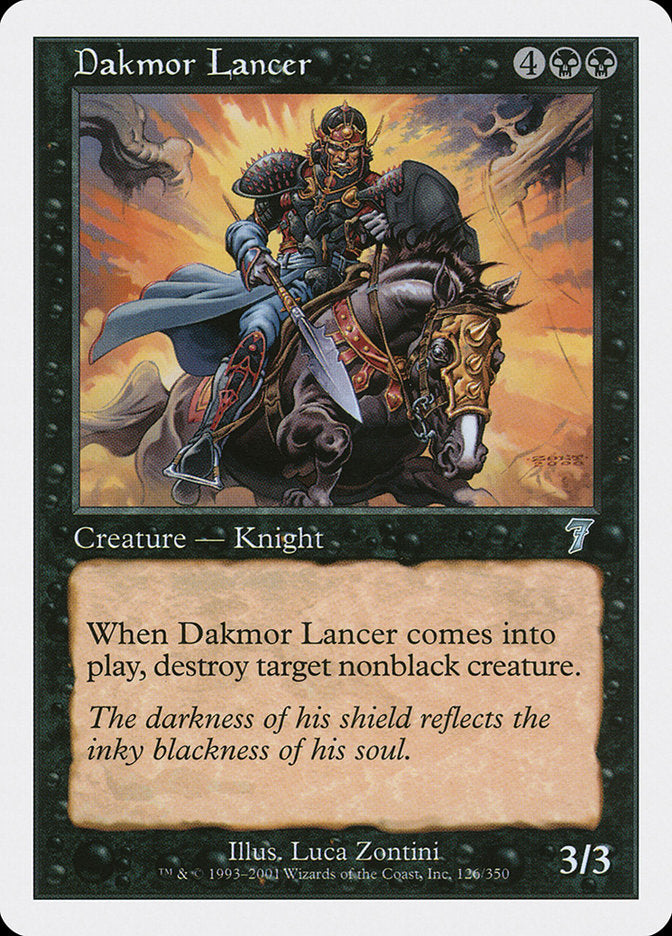 Dakmor Lancer [Seventh Edition] | Game Grid - Logan