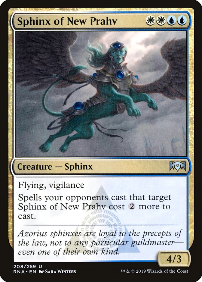 Sphinx of New Prahv [Ravnica Allegiance] | Game Grid - Logan
