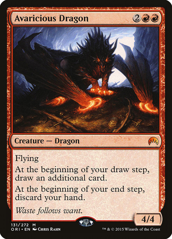 Avaricious Dragon [Magic Origins] | Game Grid - Logan