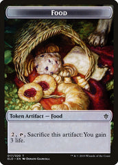 Faerie // Food (17) Double-Sided Token [Throne of Eldraine Tokens] | Game Grid - Logan