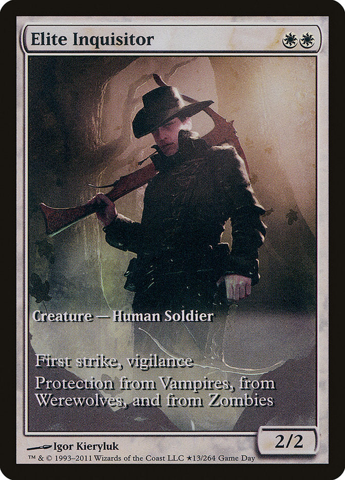 Elite Inquisitor (Game Day) [Innistrad Promos] | Game Grid - Logan