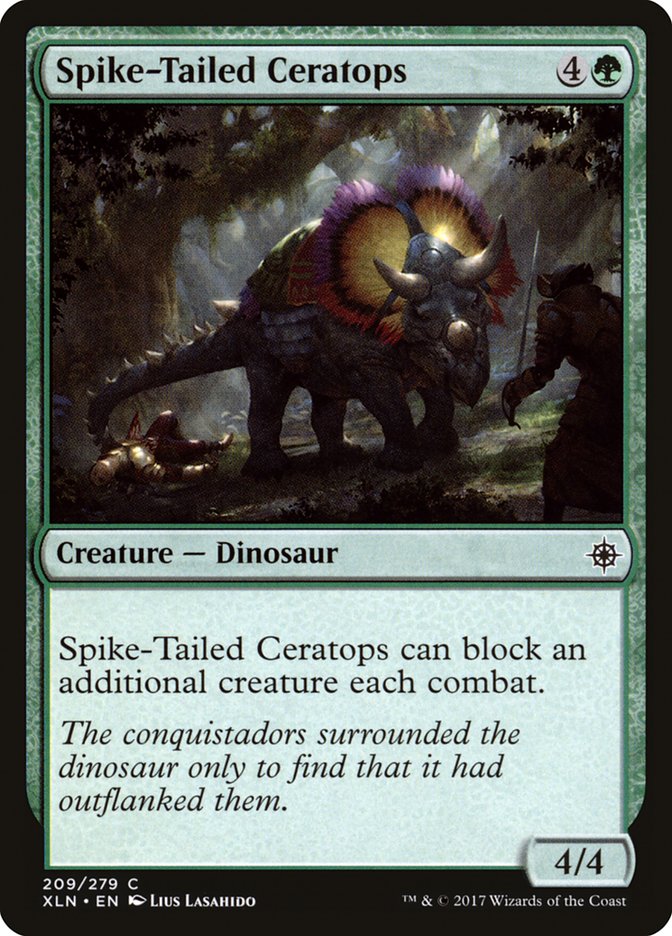 Spike-Tailed Ceratops [Ixalan] | Game Grid - Logan