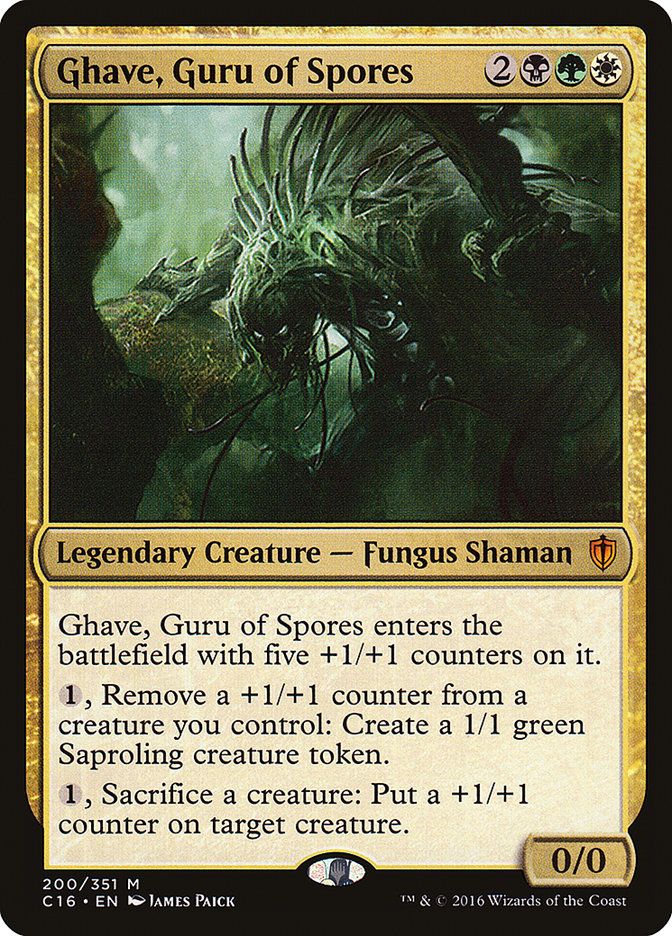 Ghave, Guru of Spores [Commander 2016] | Game Grid - Logan