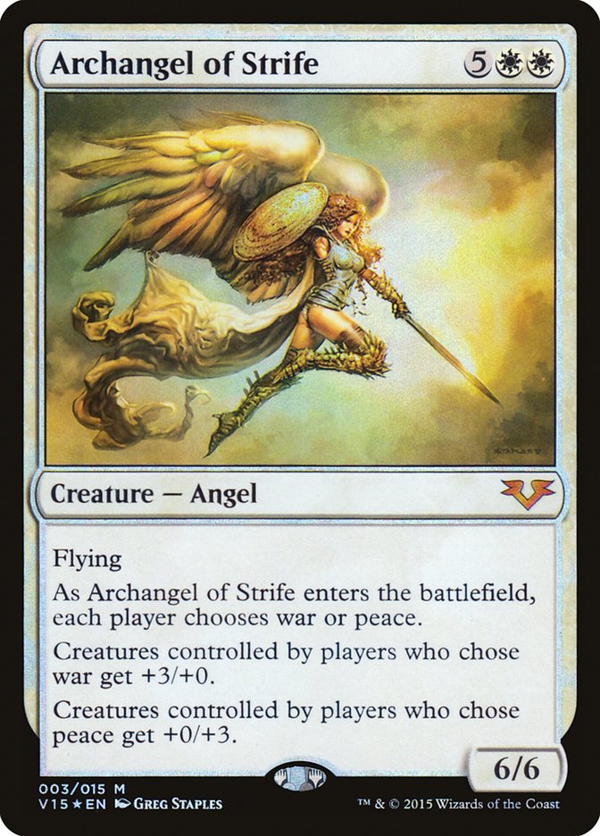 Archangel of Strife [From the Vault: Angels] | Game Grid - Logan