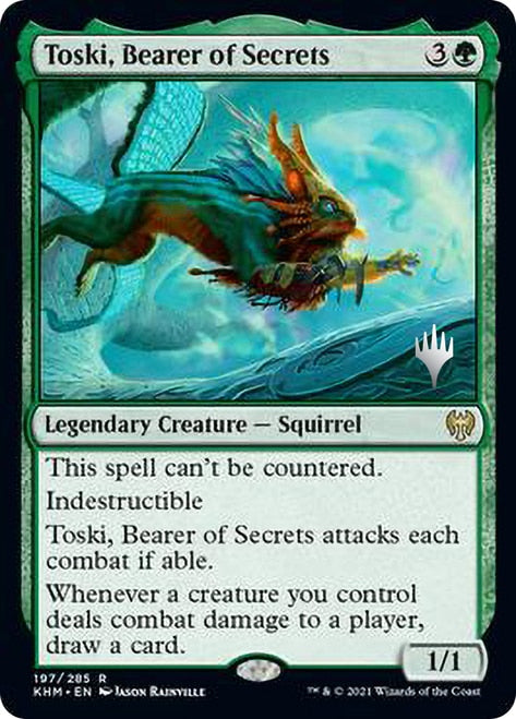Toski, Bearer of Secrets (Promo Pack) [Kaldheim Promos] | Game Grid - Logan