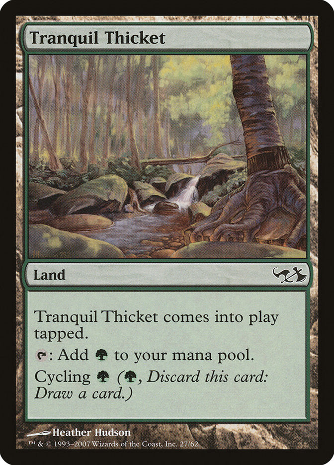 Tranquil Thicket [Duel Decks: Elves vs. Goblins] | Game Grid - Logan