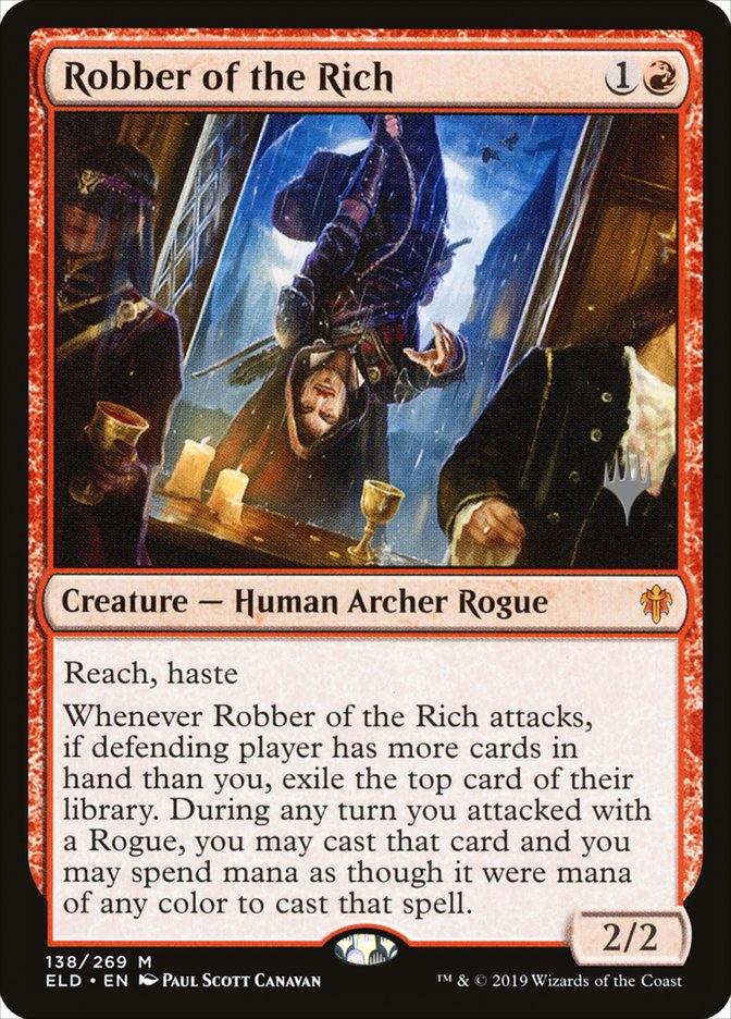 Robber of the Rich (Promo Pack) [Throne of Eldraine Promos] | Game Grid - Logan