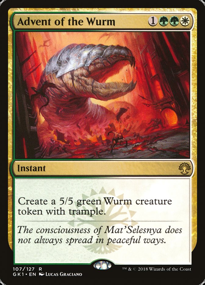 Advent of the Wurm [Guilds of Ravnica Guild Kit] | Game Grid - Logan